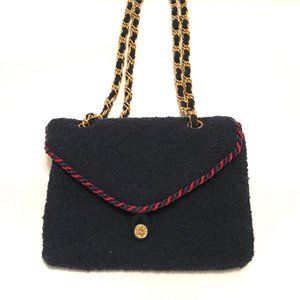 BOCLAY FABRIC SHOULDER/CLUTCH-CHIAN STRAPS,VINTAGE